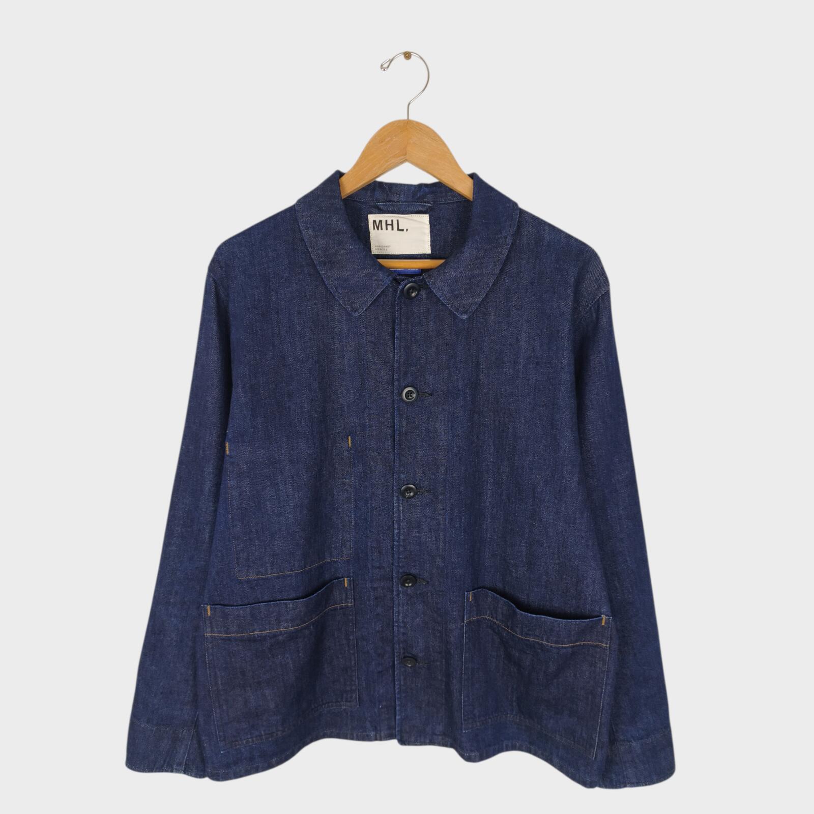 MHL MARGARET HOWELL Men's Canton Overalls Made in Japan Denim Chore Jacket