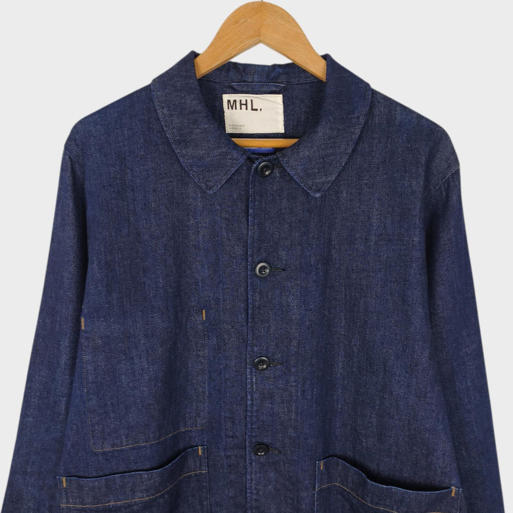 MHL MARGARET HOWELL Men's Canton Overalls Made in Japan Denim Chore Jacket