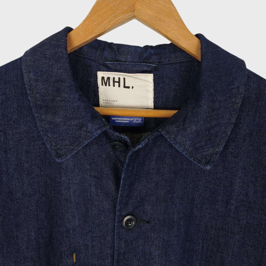 MHL MARGARET HOWELL Men's Canton Overalls Made in Japan Denim Chore Jacket