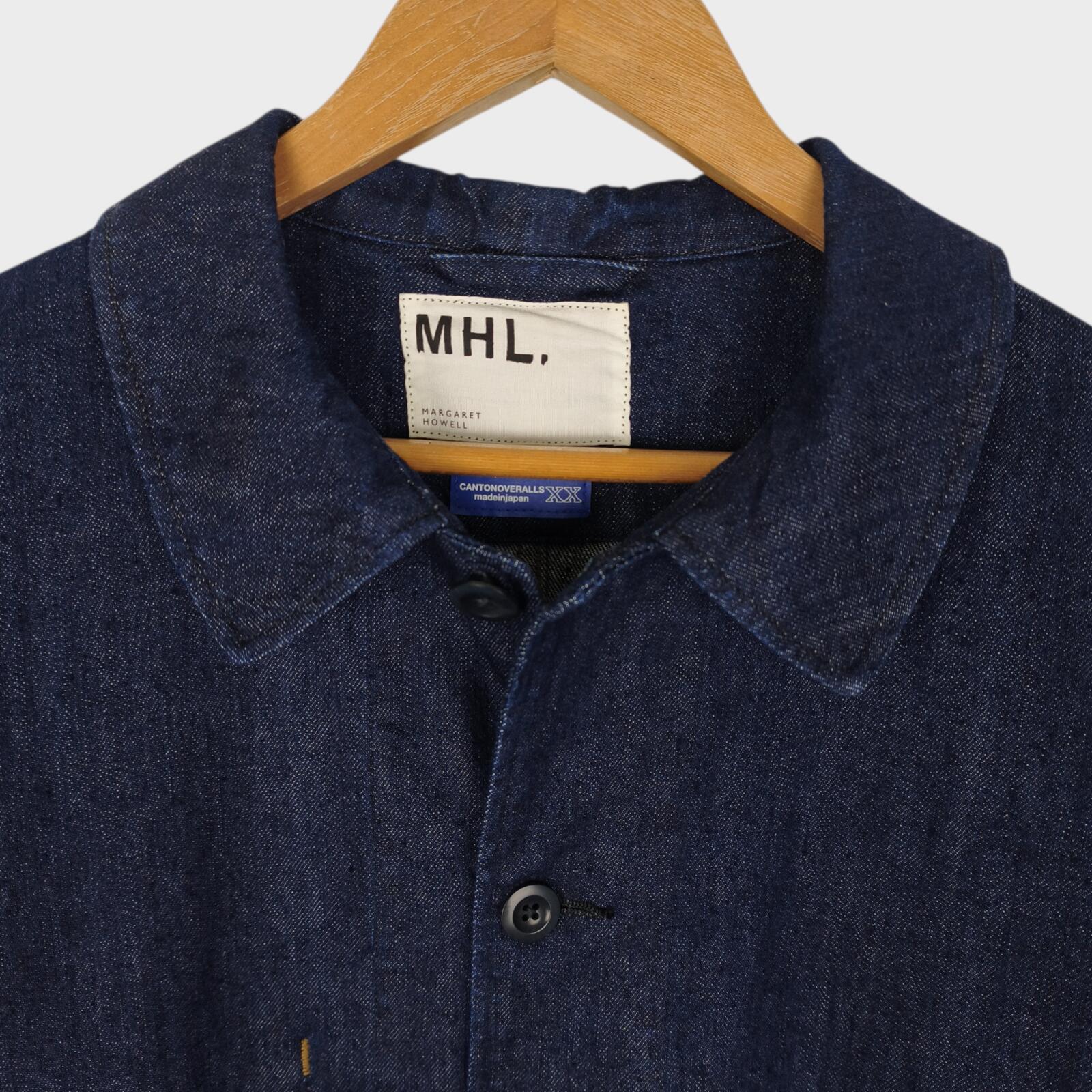 MHL MARGARET HOWELL Men's Canton Overalls Made in Japan Denim Chore Jacket