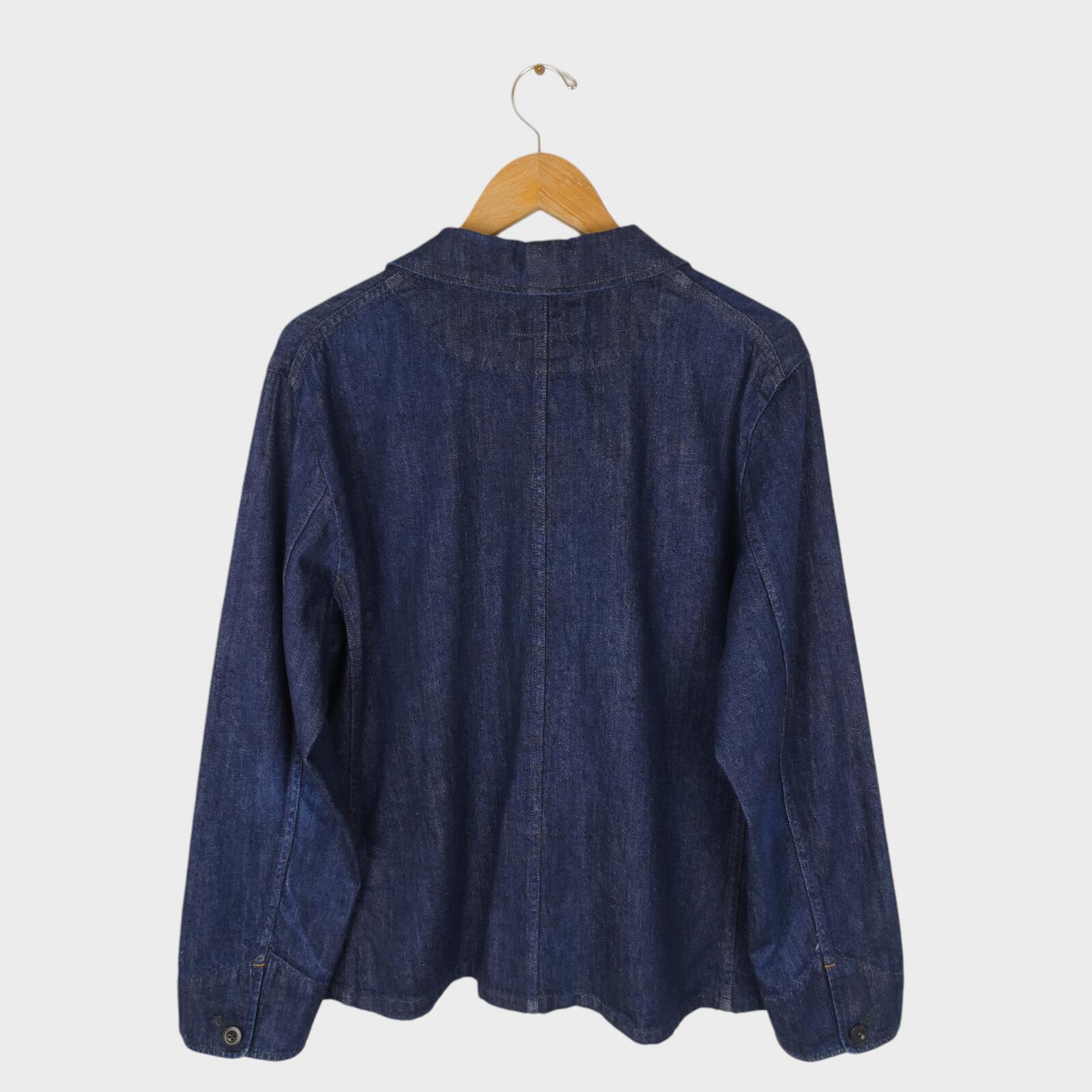 MHL MARGARET HOWELL Men's Canton Overalls Made in Japan Denim Chore Jacket