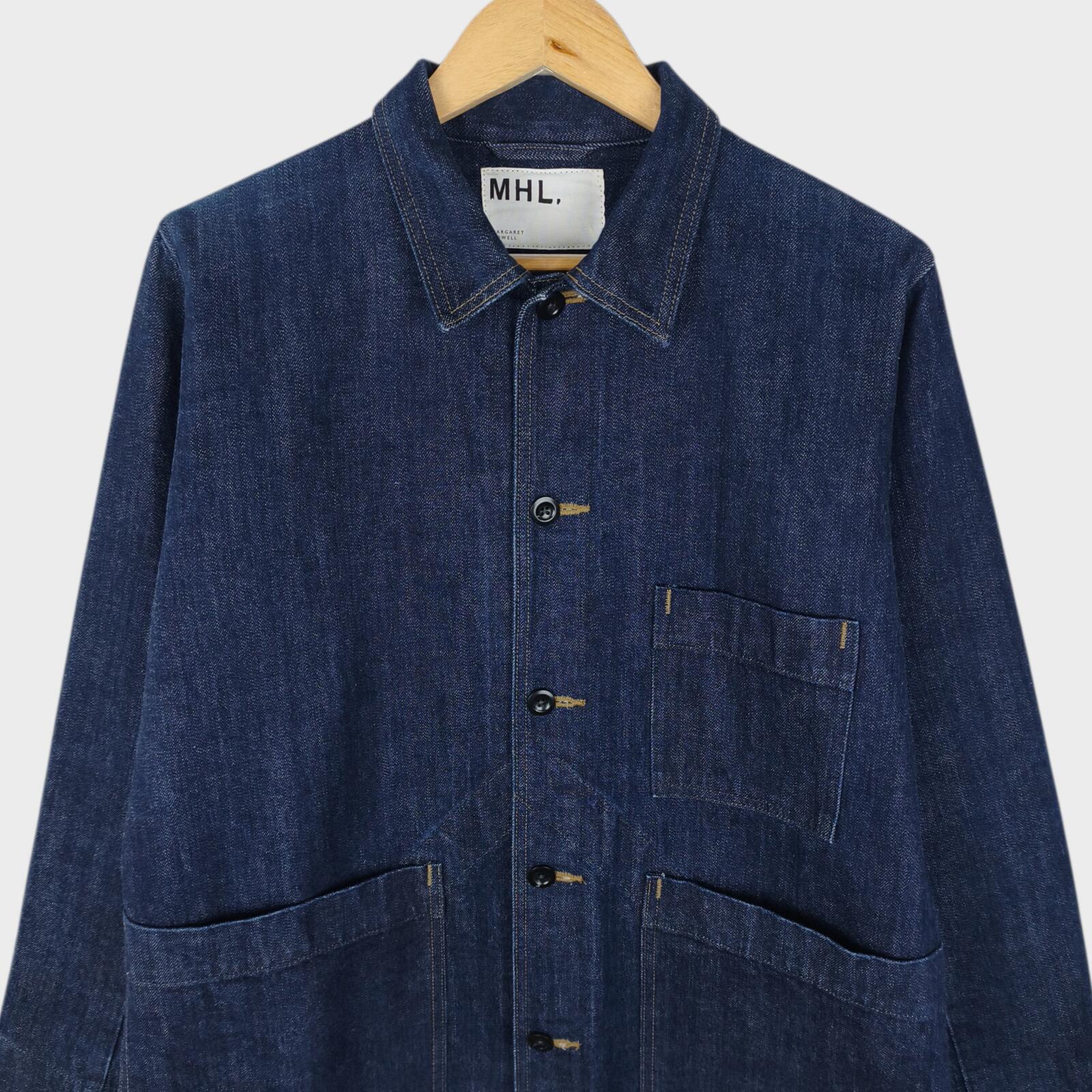 MHL MARGARET HOWELL Men's Canton Overalls Made in Japan Denim Chore Jacket