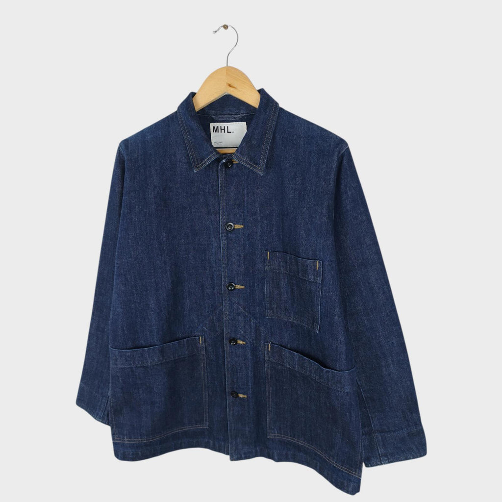 MHL MARGARET HOWELL Men's Canton Overalls Made in Japan Denim Chore Jacket