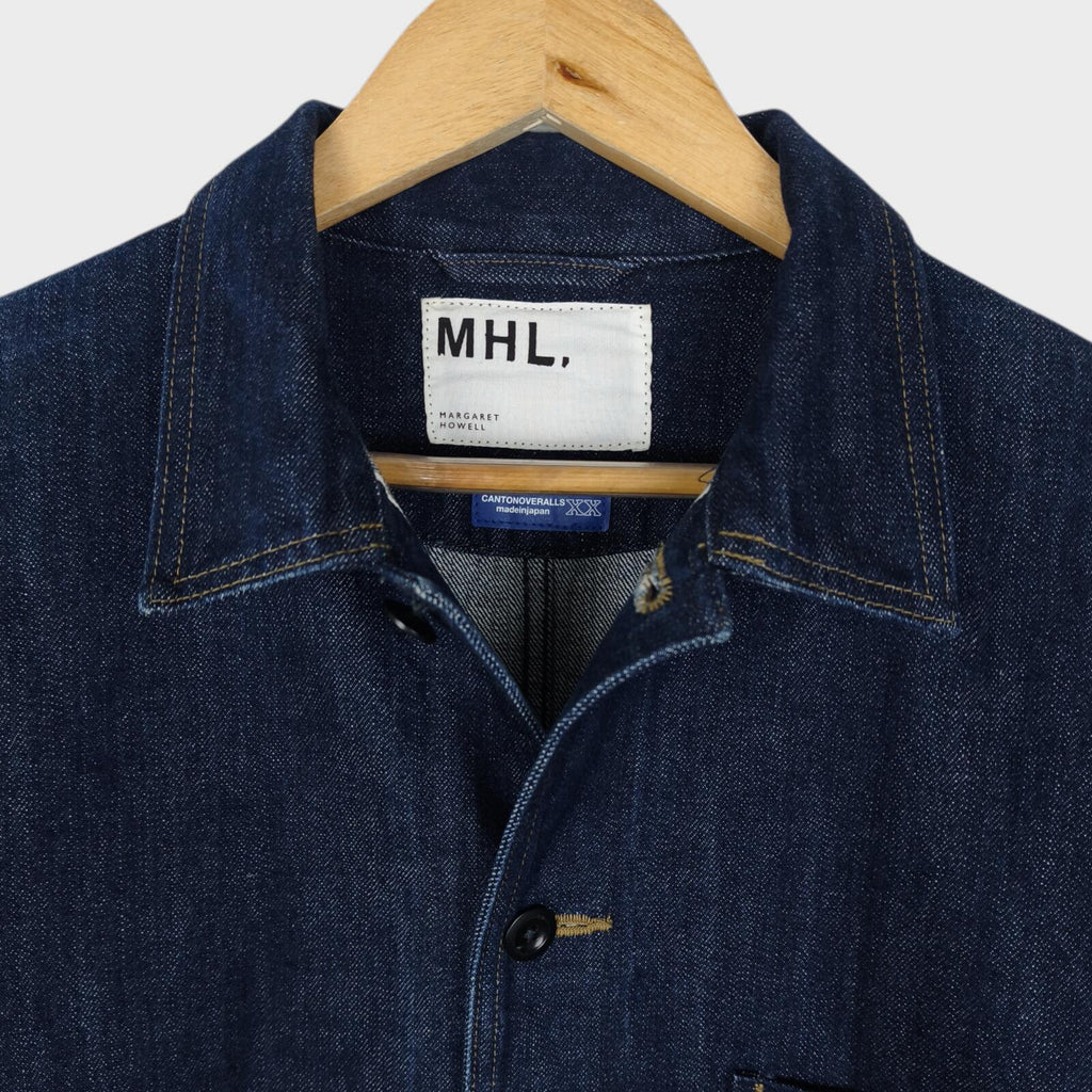 MHL MARGARET HOWELL Men's Canton Overalls Made in Japan Denim Chore Jacket