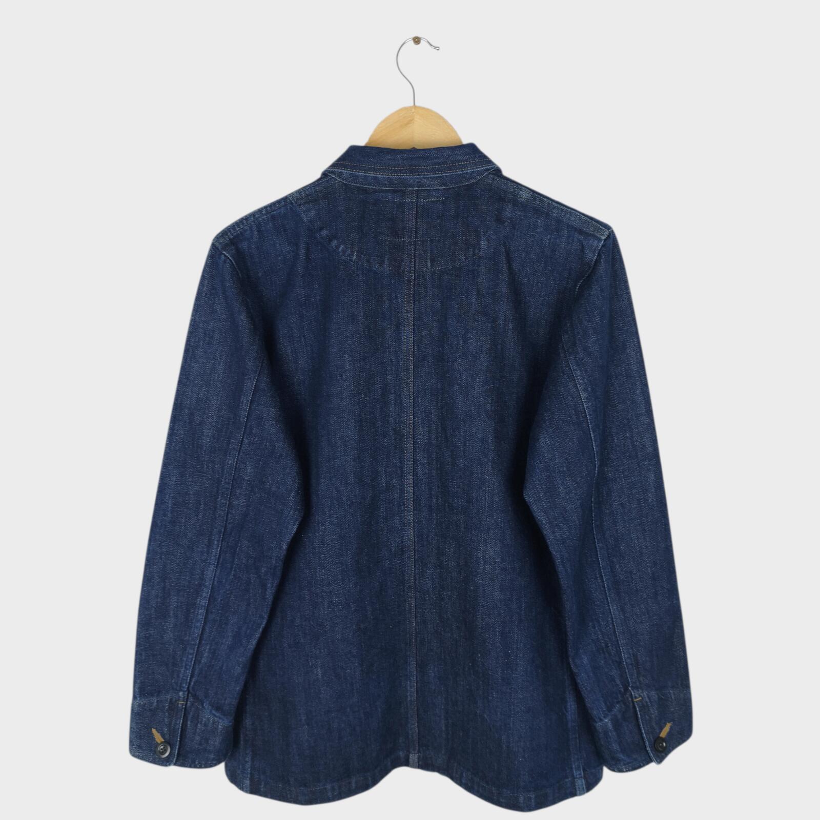 MHL MARGARET HOWELL Men's Canton Overalls Made in Japan Denim Chore Jacket