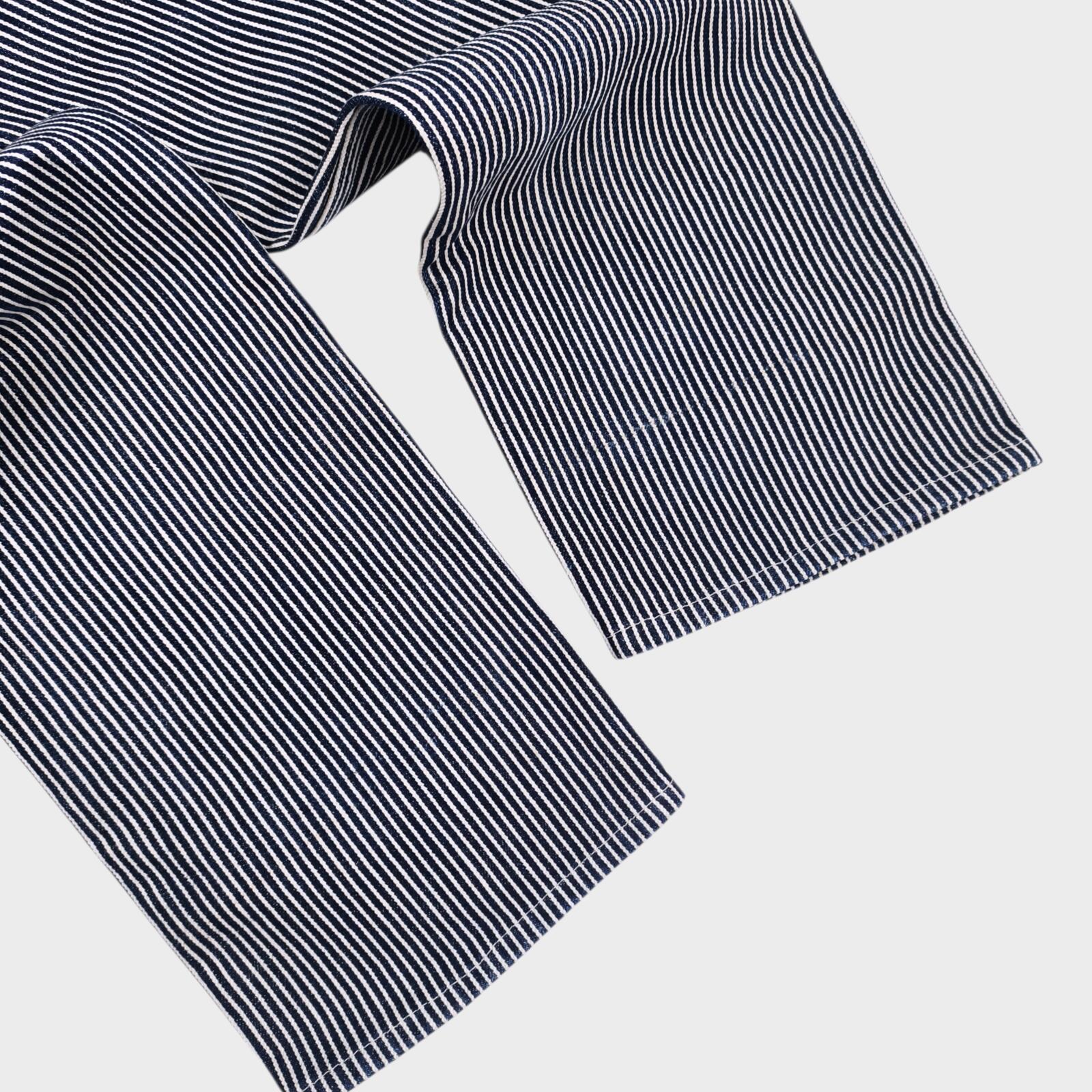 IRON HEART Men's Made in Japan Heavyweight Hickory Stripe Work Trousers