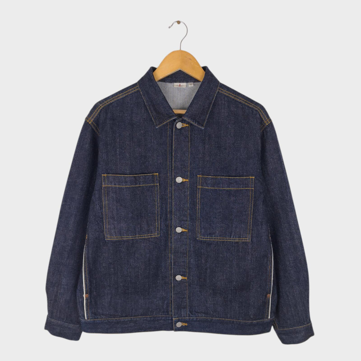 EDIFICE Men's Made in Japan Denim Jacket