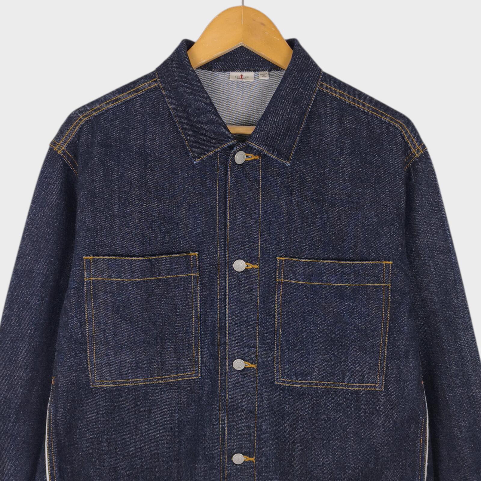 EDIFICE Men's Made in Japan Denim Jacket