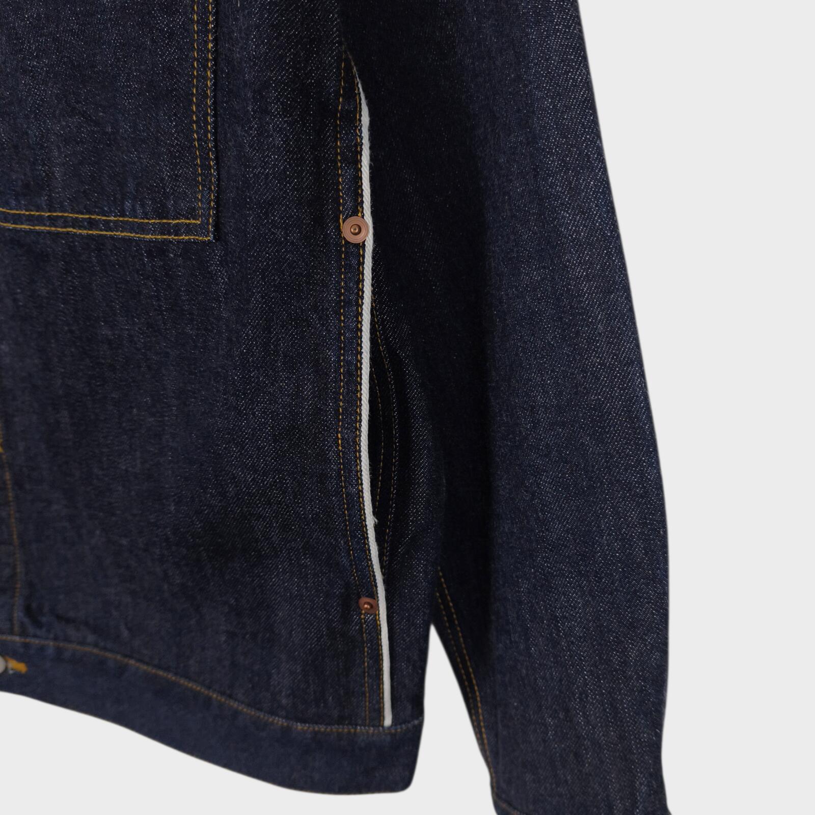 EDIFICE Men's Made in Japan Denim Jacket