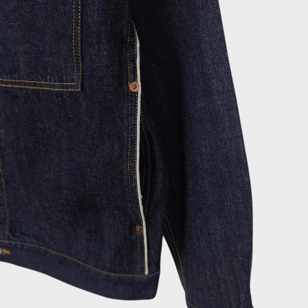 EDIFICE Men's Made in Japan Denim Jacket