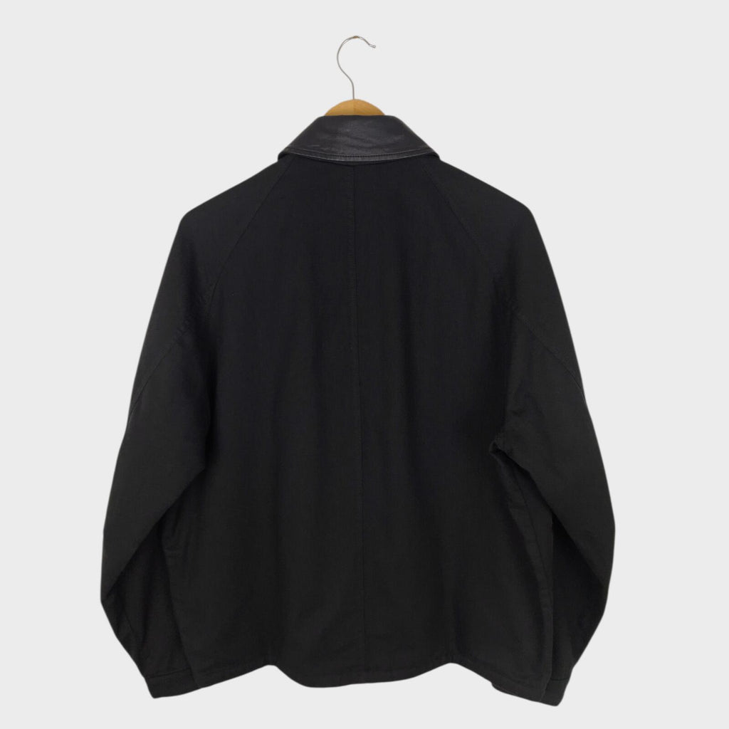 UNIFORM BRIDGE Men's Black Short Hunting Jacket