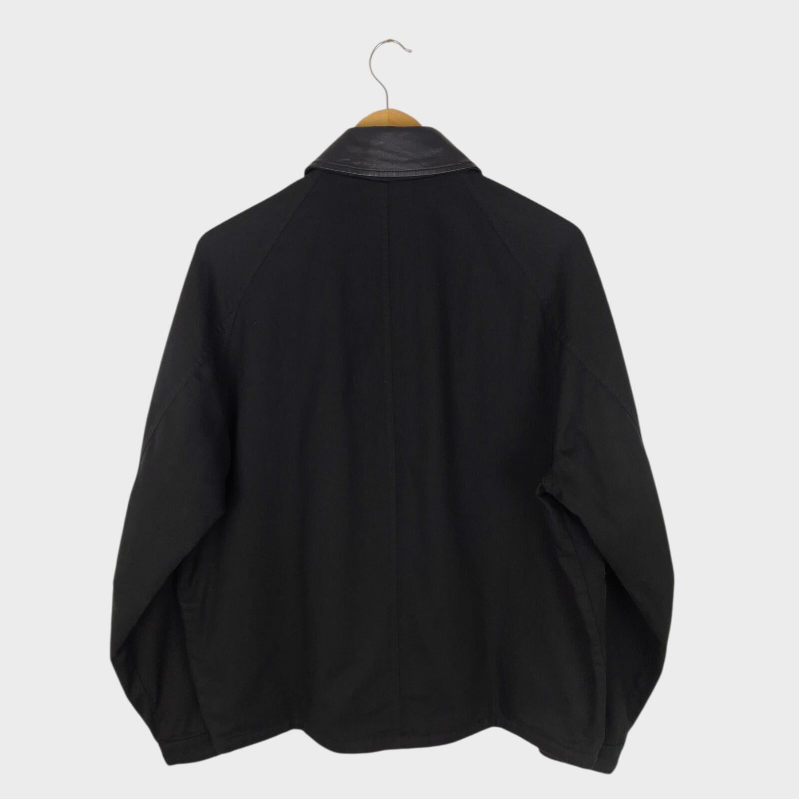 UNIFORM BRIDGE Men's Black Short Hunting Jacket