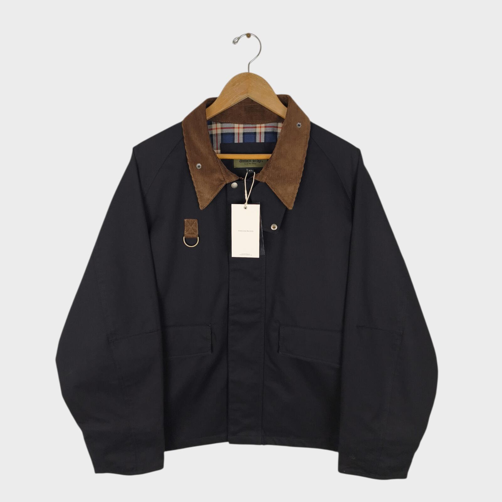 UNIFORM BRIDGE Men's Black Short Hunting Jacket