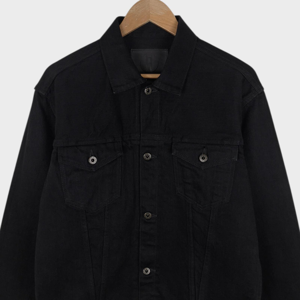 JAPAN BLUE JEANS Men's Made in Japan Black Selvedge Denim Type III Jacket