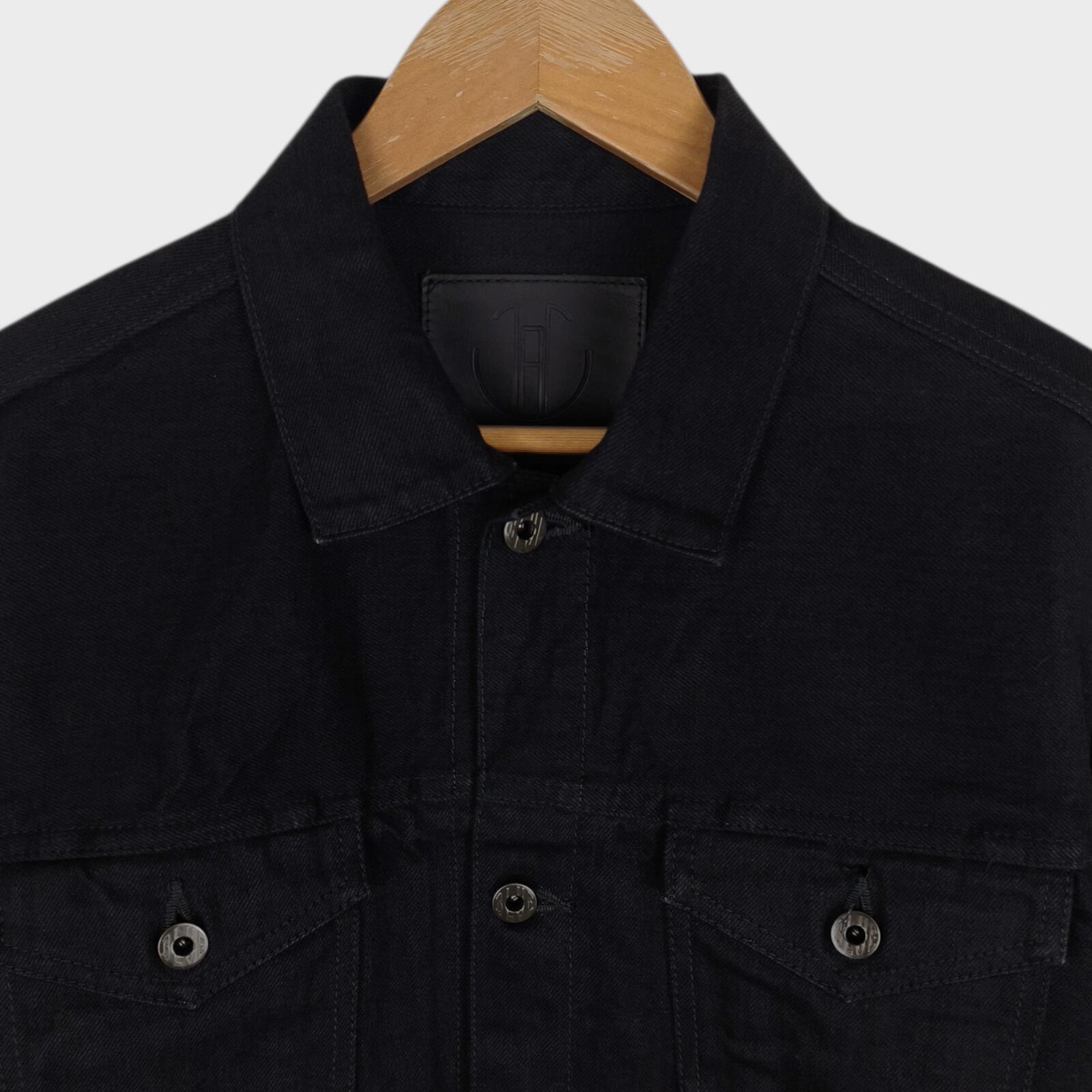 JAPAN BLUE JEANS Men's Made in Japan Black Selvedge Denim Type III Jacket