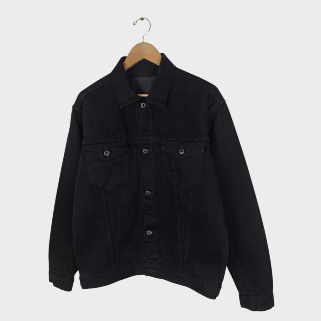 JAPAN BLUE JEANS Men's Made in Japan Black Selvedge Denim Type III Jacket