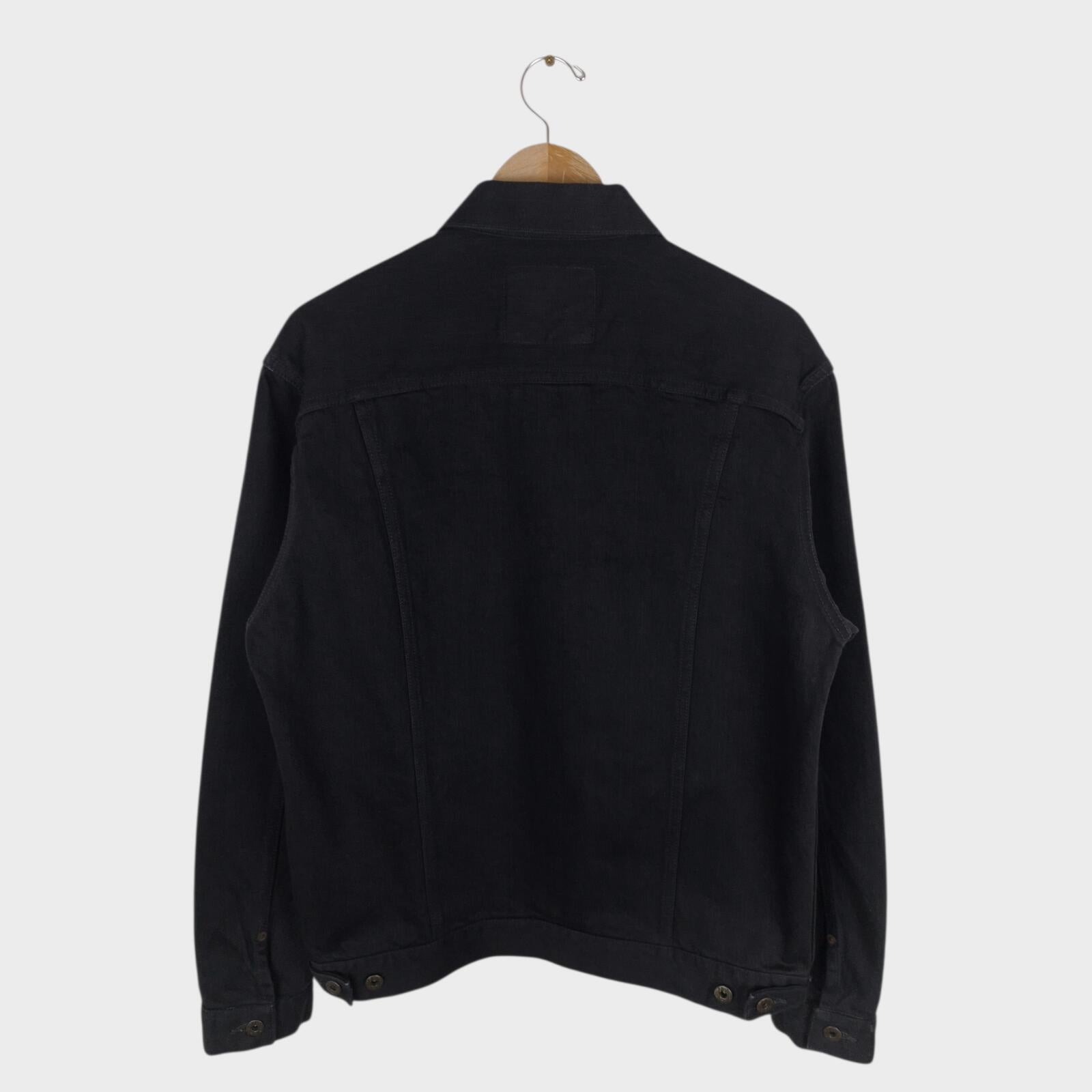 JAPAN BLUE JEANS Men's Made in Japan Black Selvedge Denim Type III Jacket