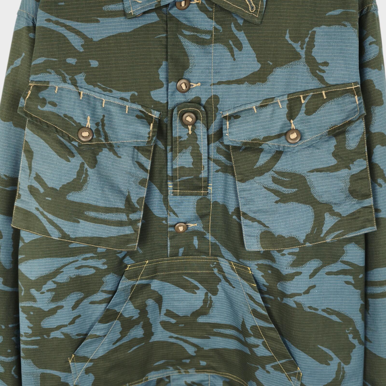 REWORKED 348 Men's Military Camo Smock Parka Jacket