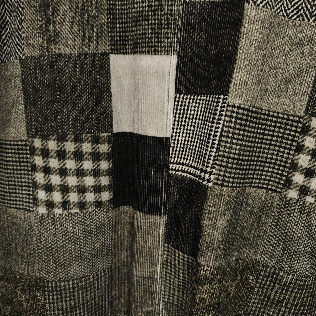 BEAMS PLUS Men's Patchwork Corduroy Coat