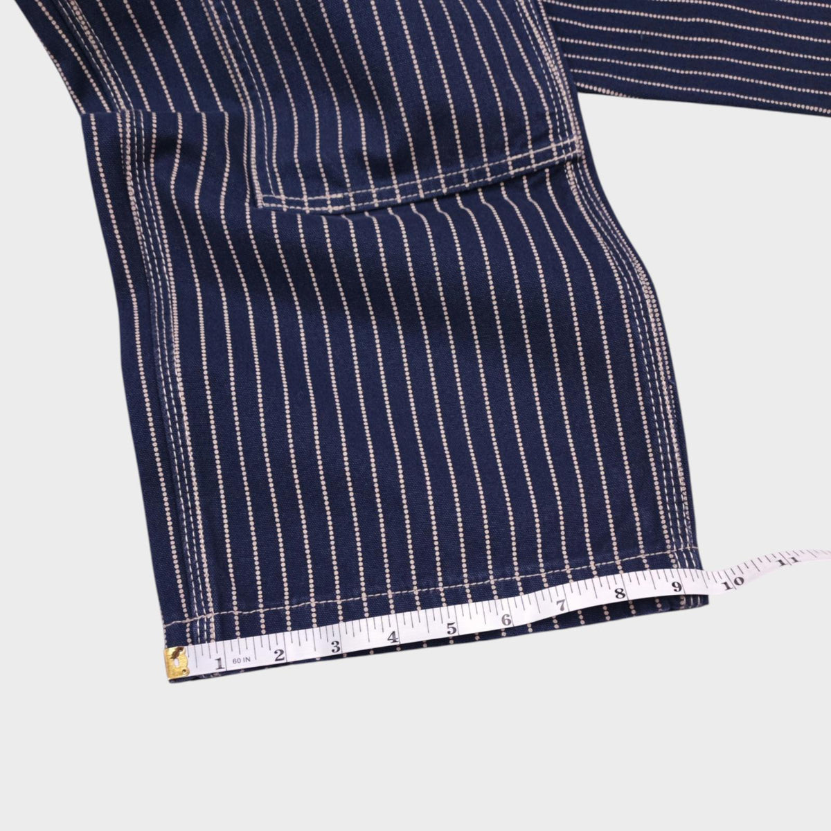 OKONKWO MFG Men's Dark Blue Heavyweight Cotton Wabash Carpenter Trousers