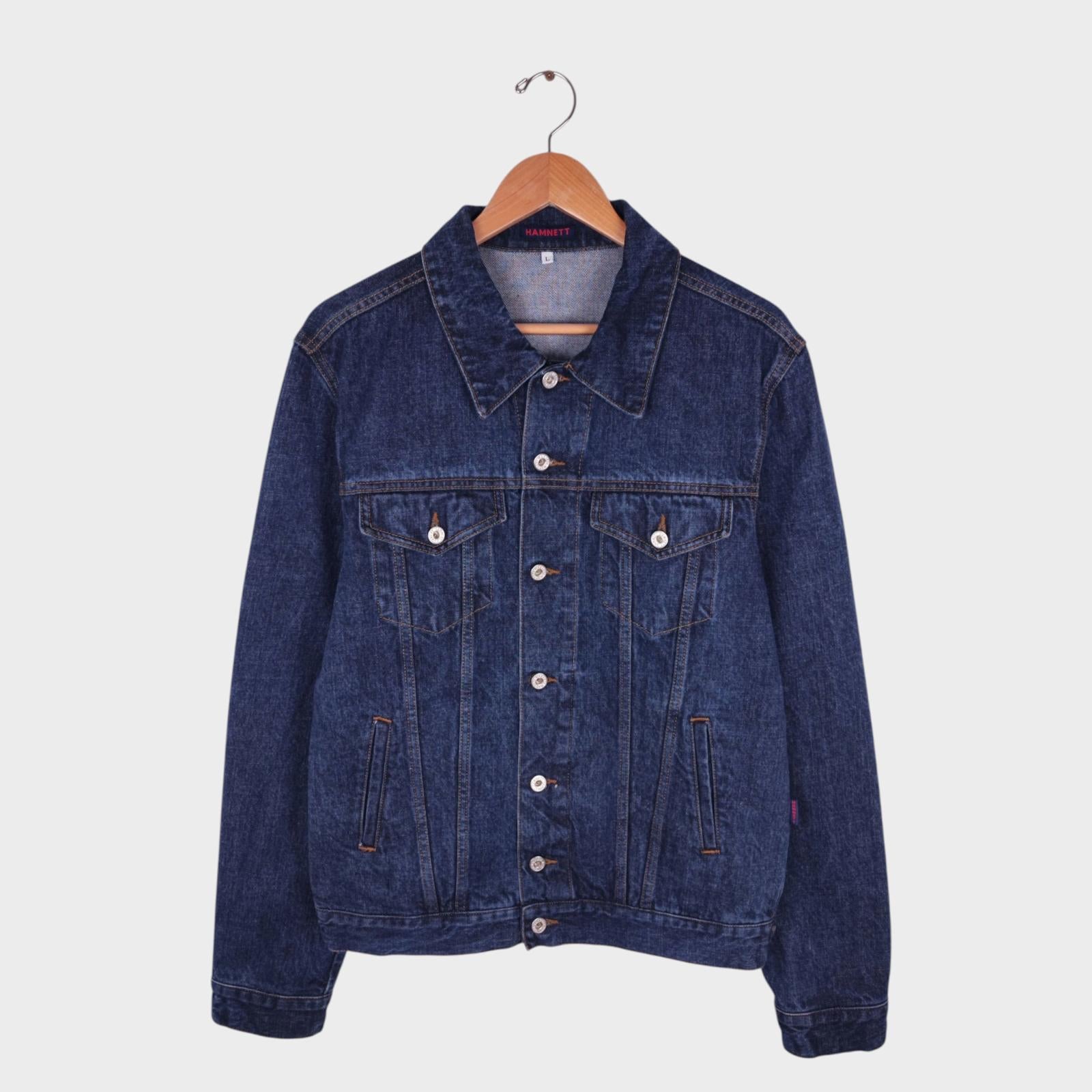 KATHARINE HAMNETT Men's Blue Vintage Denim Jacket