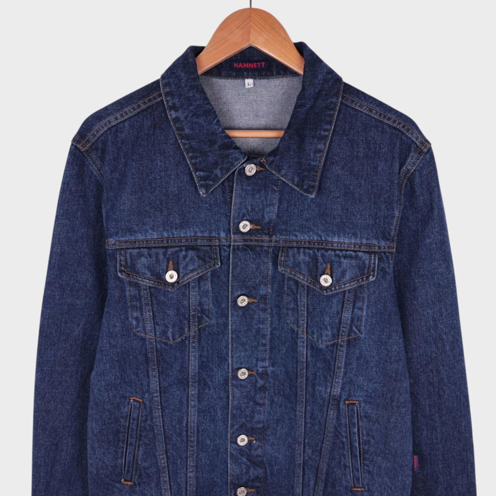 KATHARINE HAMNETT Men's Blue Vintage Denim Jacket