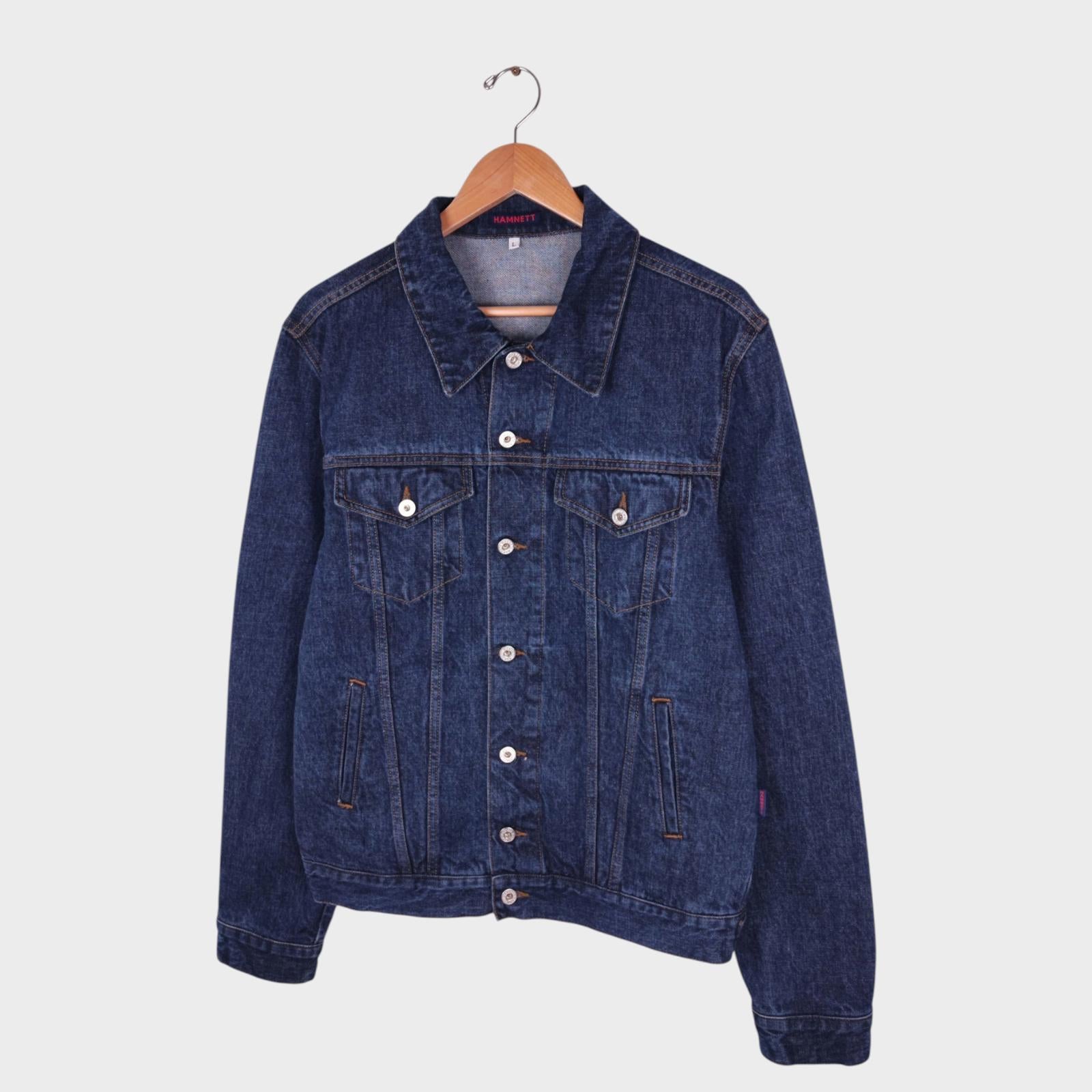 KATHARINE HAMNETT Men's Blue Vintage Denim Jacket