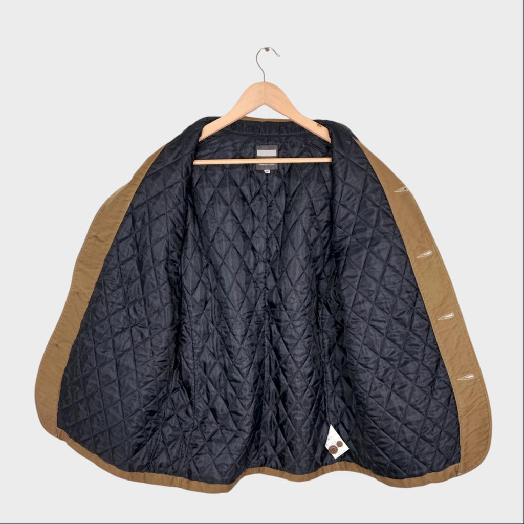 MOMOTARO Men's Olive Green Made in Japan Military Coderane Chore Jacket