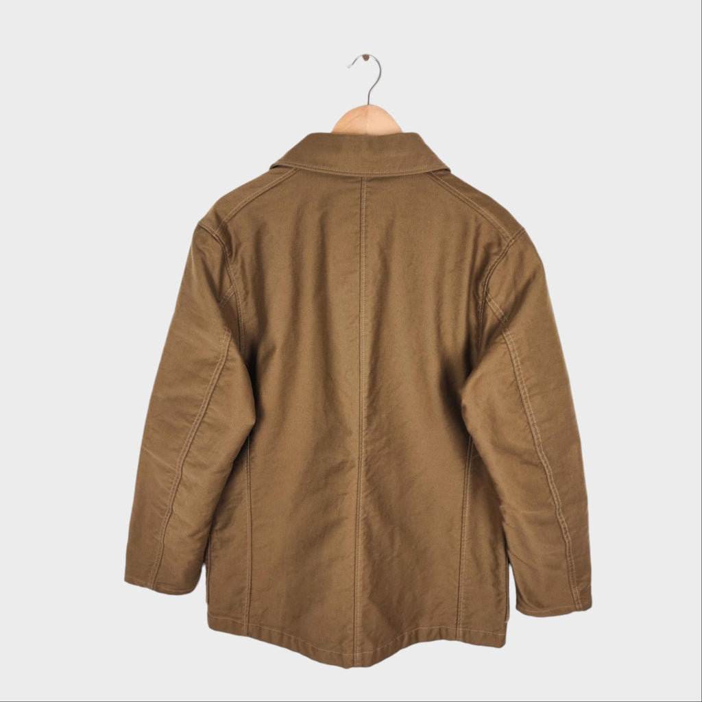 MOMOTARO Men's Olive Green Made in Japan Military Coderane Chore Jacket