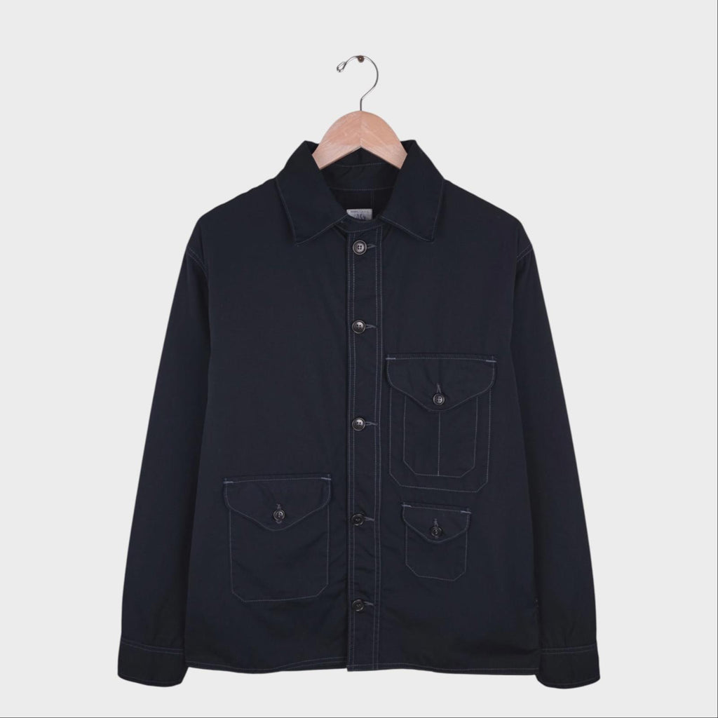 POST OVERALLS Men's Black Made in USA Cruzer Jacket
