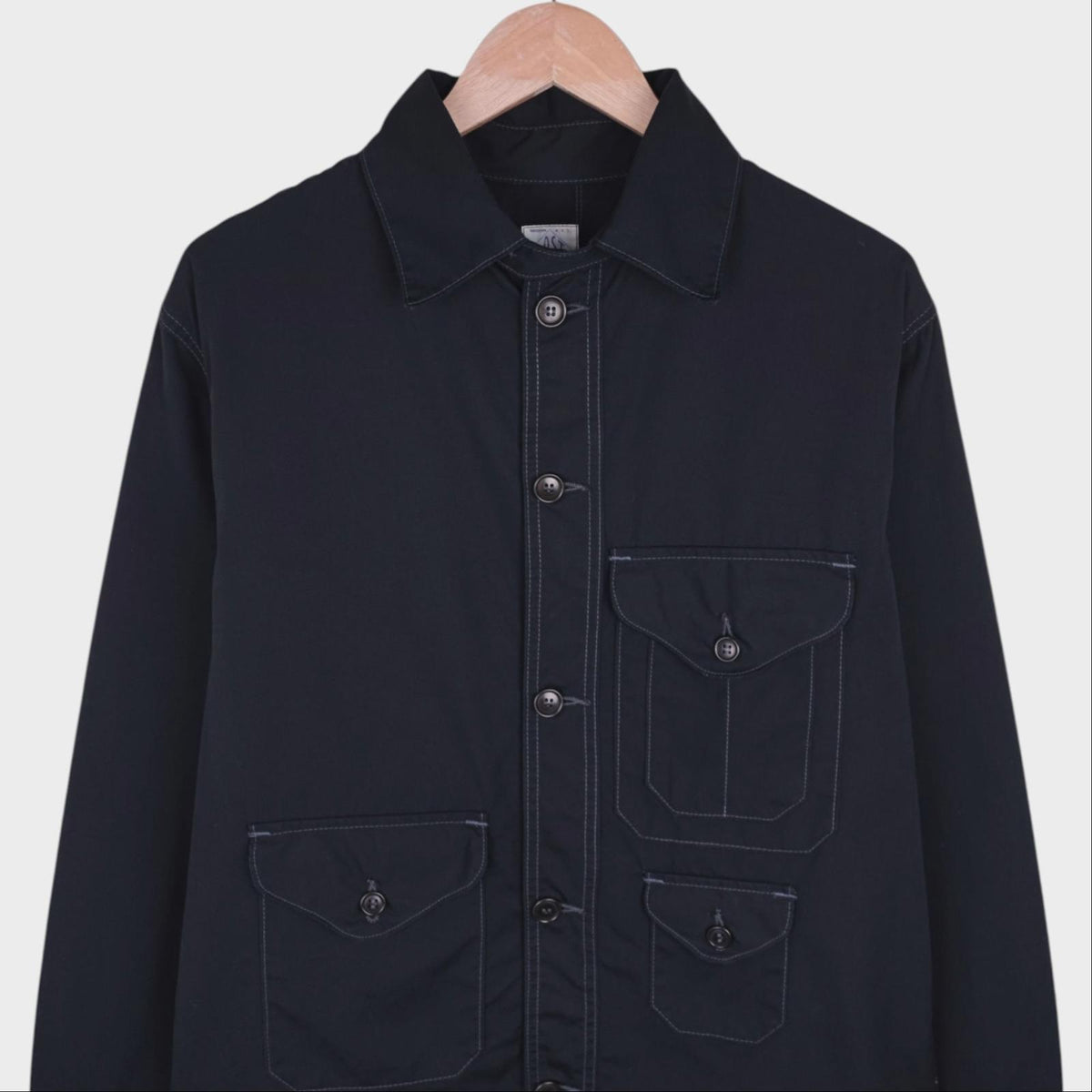 POST OVERALLS Men's Black Made in USA Cruzer Jacket