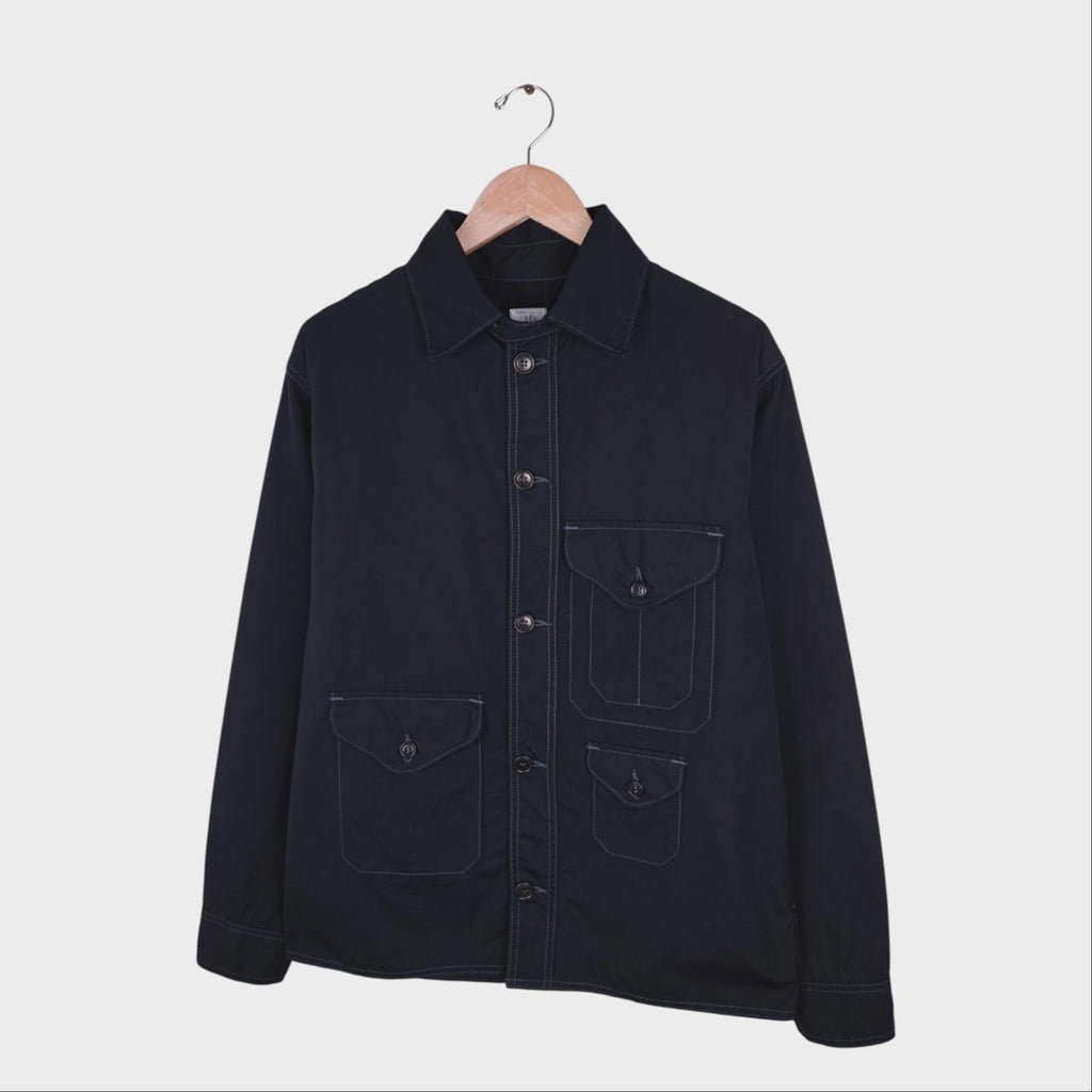 POST OVERALLS Men's Black Made in USA Cruzer Jacket