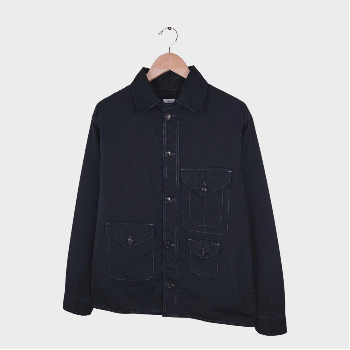 POST OVERALLS Men's Black Made in USA Cruzer Jacket