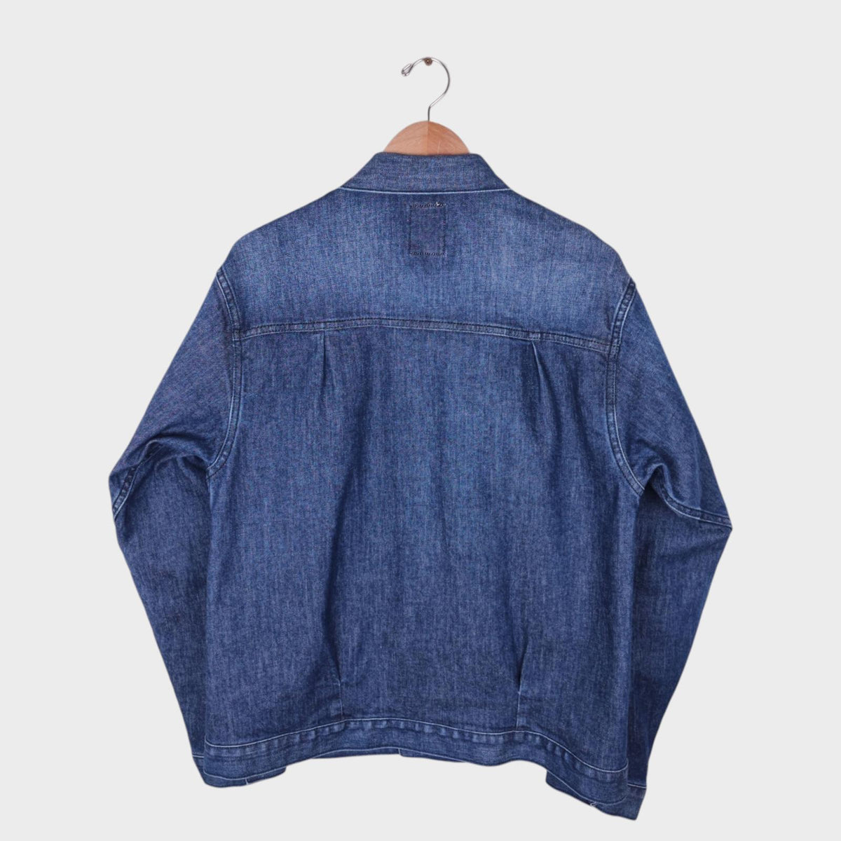 EDWIN Men's Blue Denim E-Function Trucker Jacket