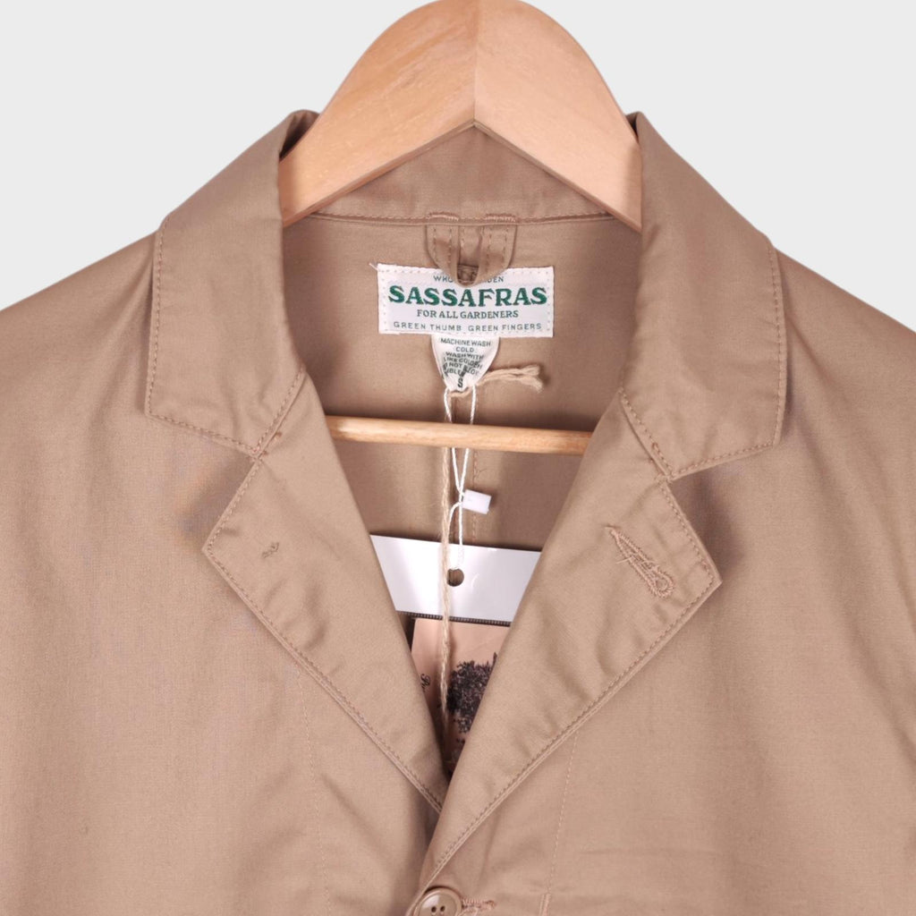 SASSAFRAS Men's Made in Japan Cotton Gabardine B.D.U. Leaf Chore Jacket