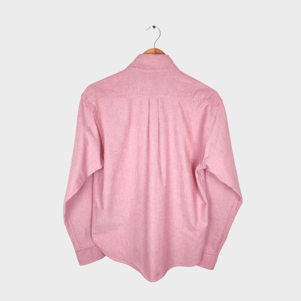 SUGAR CANE Men's Made in USA Pink Button Down Shirt