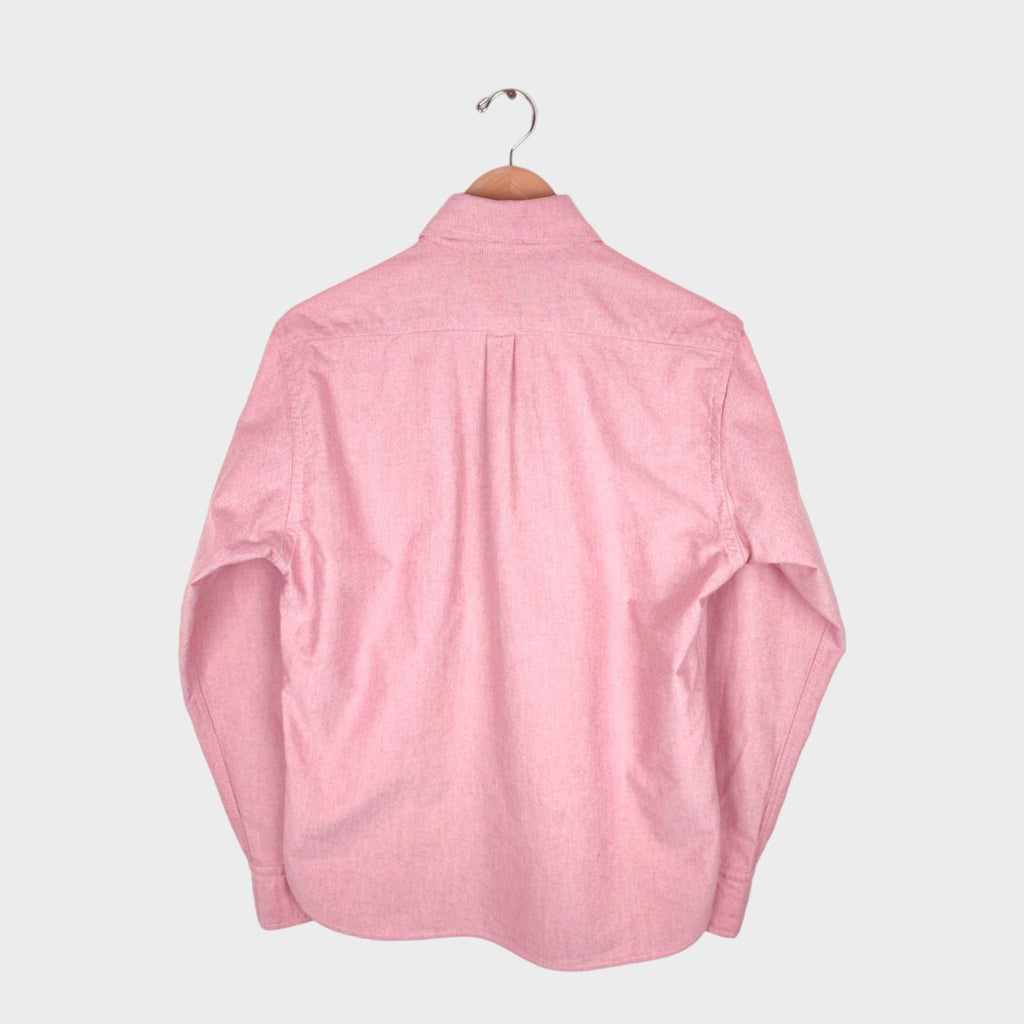 SUGAR CANE Men's Made in USA Pink Button Down Shirt