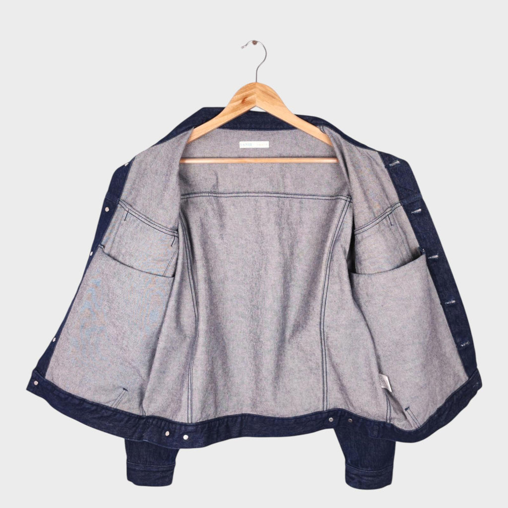 JAPAN BLUE JEANS Sanse Sanse Men's Made in Japan Blue Relaxed Fit Denim Jacket