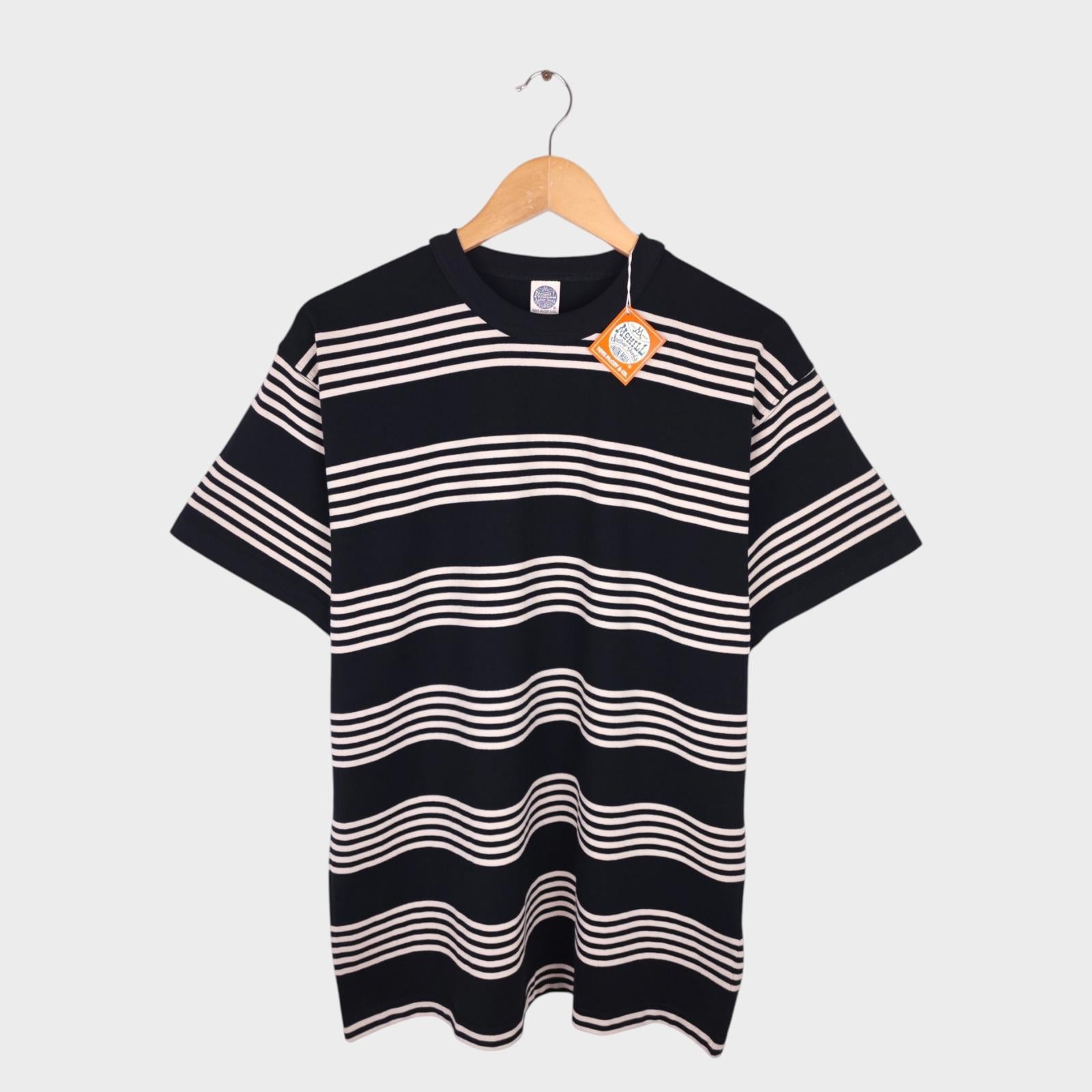 TOYS MCCOY McHill Sportswear Men's Made in Japan Steve McQueen Striped T-Shirt