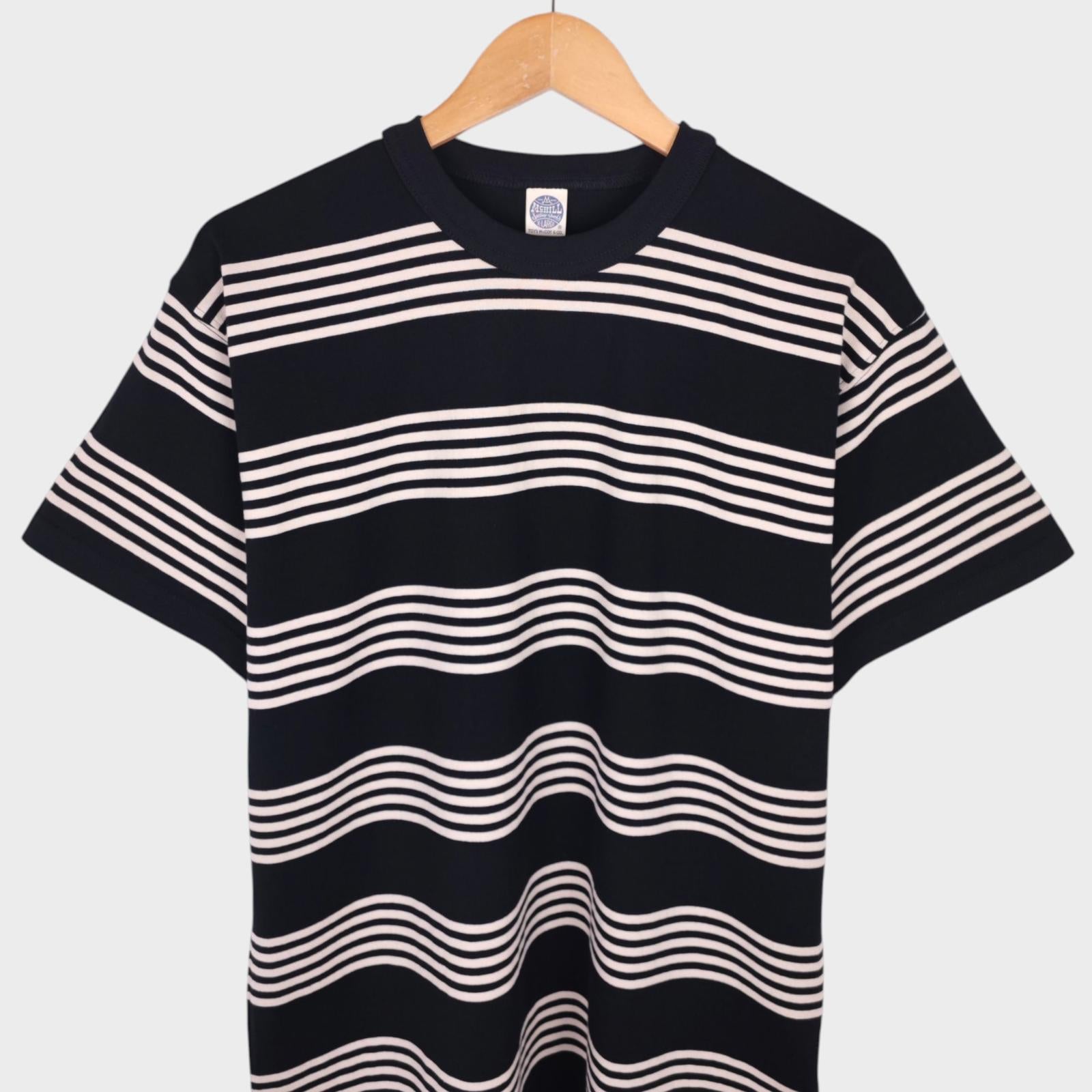 TOYS MCCOY McHill Sportswear Men's Made in Japan Steve McQueen Striped T-Shirt