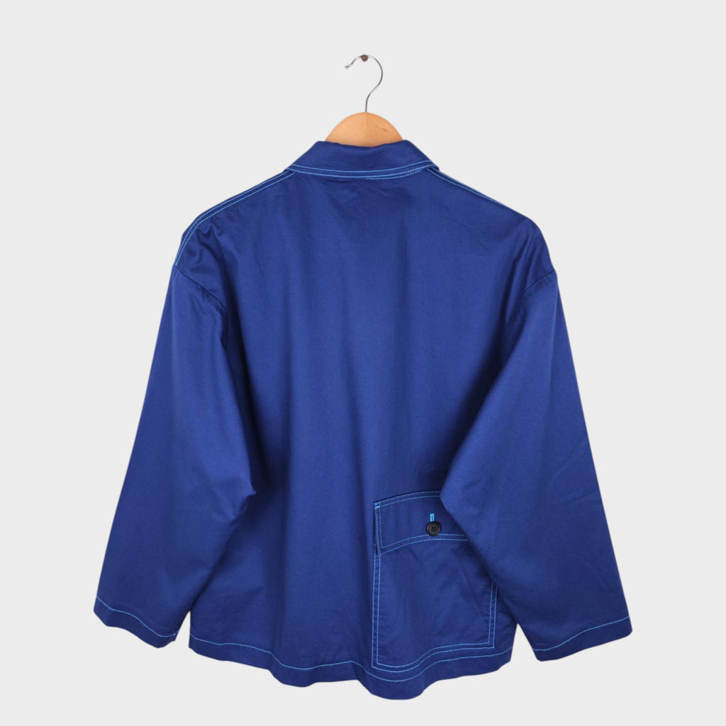 MARNI x UNIQLO Men's Blue Cotton Twill Chore Jacket