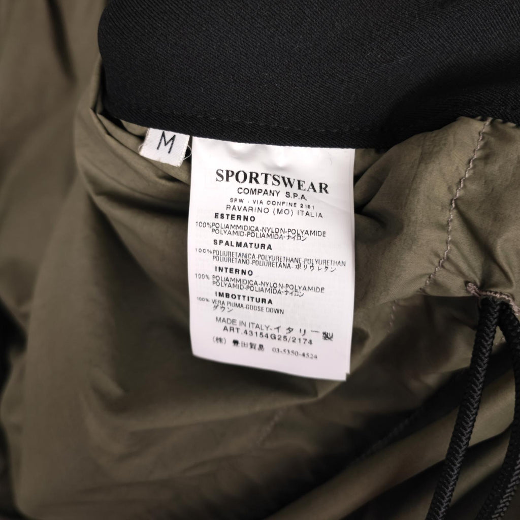 Vintage STONE ISLAND Men's AW 2005 Made in Italy Gold Goose Down Puffer Jacket
