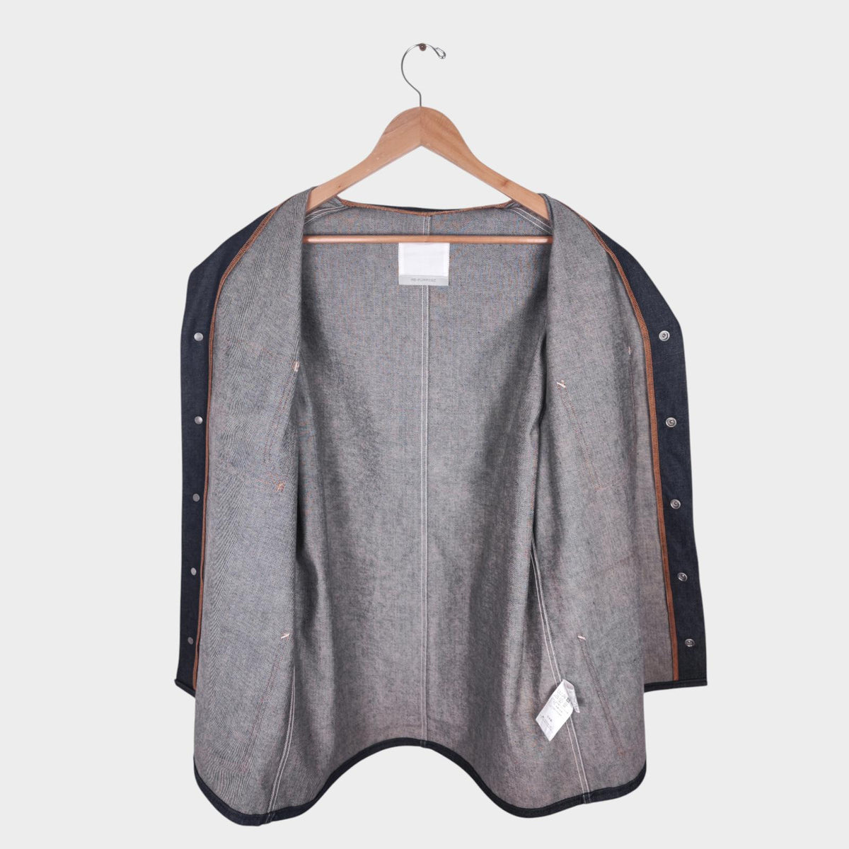 RE-PURPOSE Men's Blue Made in Japan Denim Chore Jacket