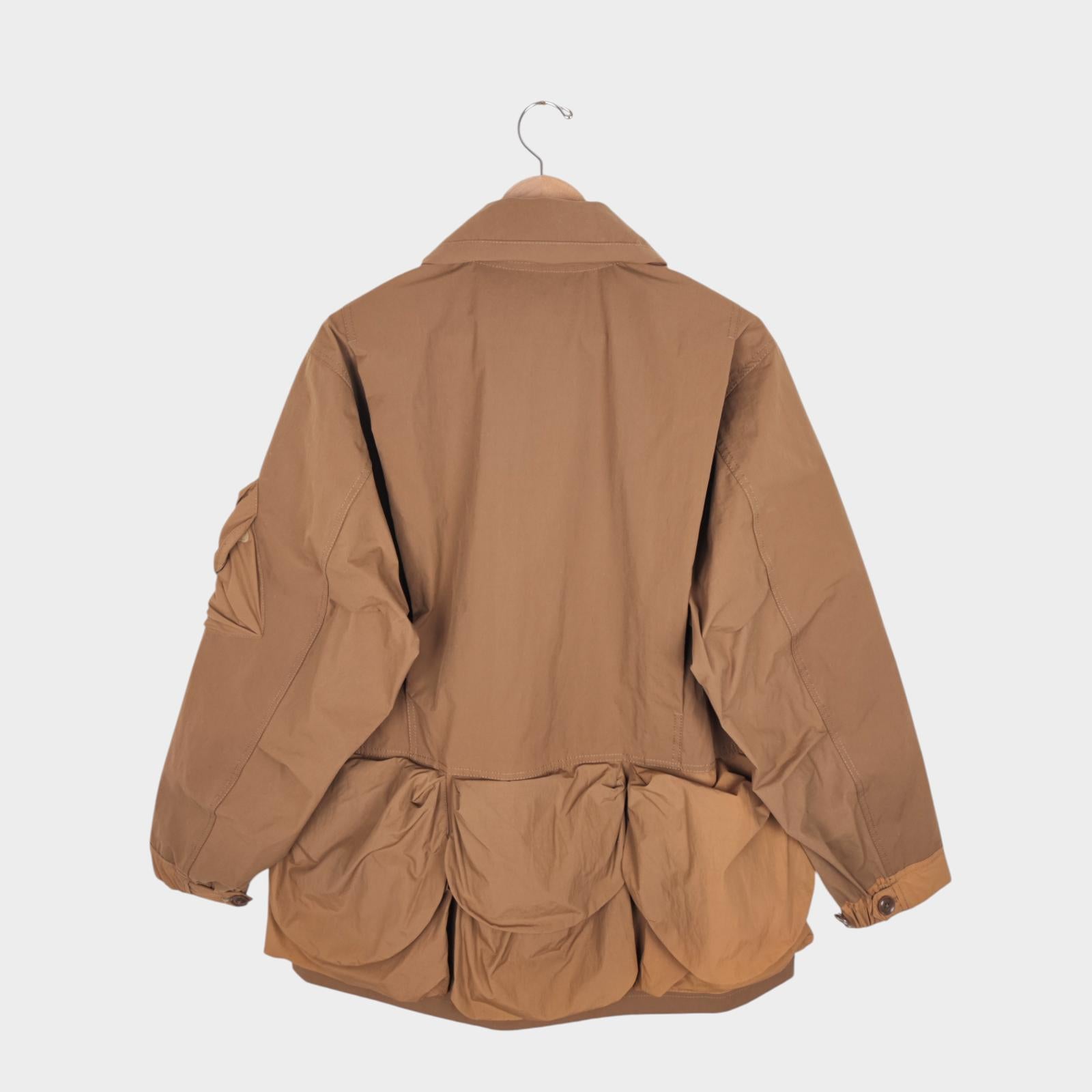 NORBIT BY HIROSHI NOZAWA Men's Coyote Beige Mountain Hike Parka Jacket