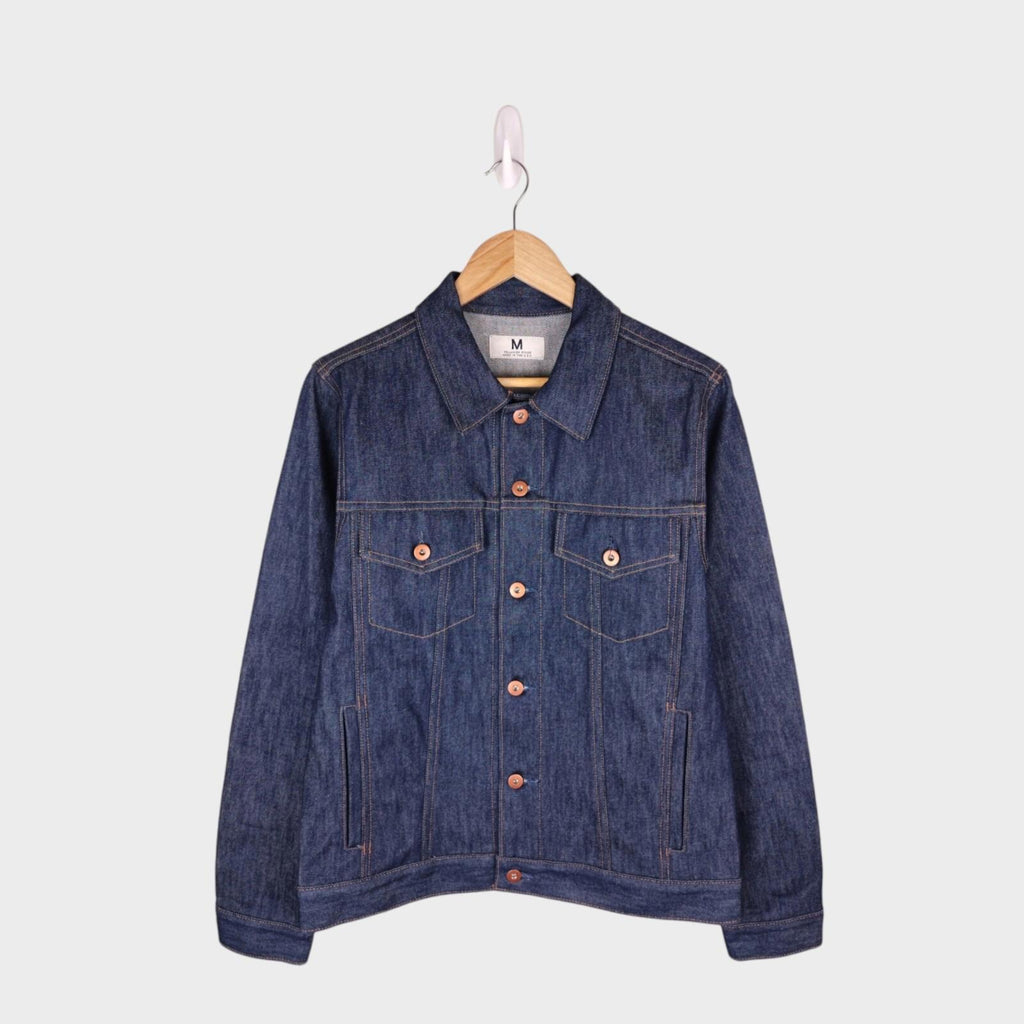 TELLASON Men's Blue Denim Made in USA Jacket