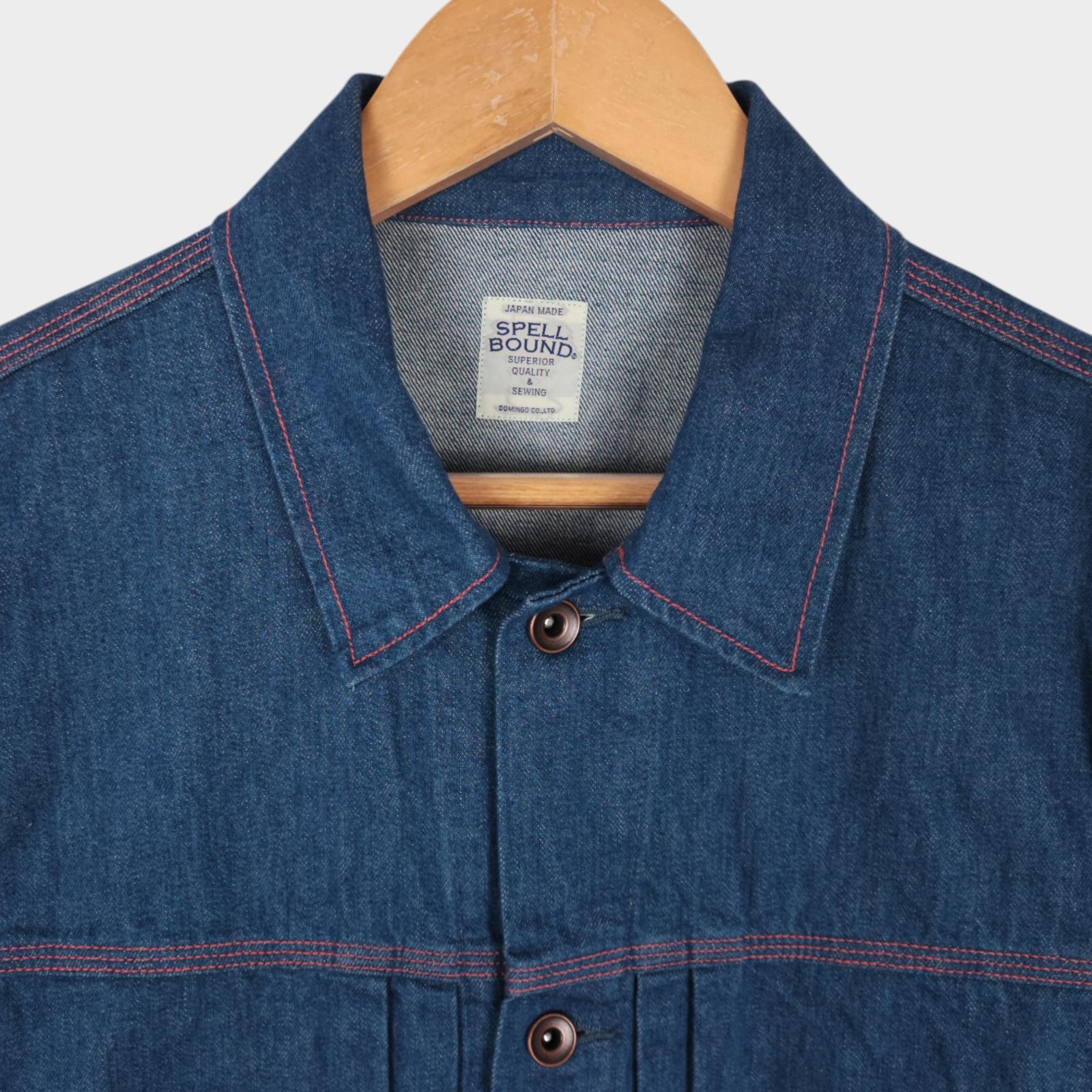 SPELLBOUND Men's Made in Japan Blue Denim Jacket