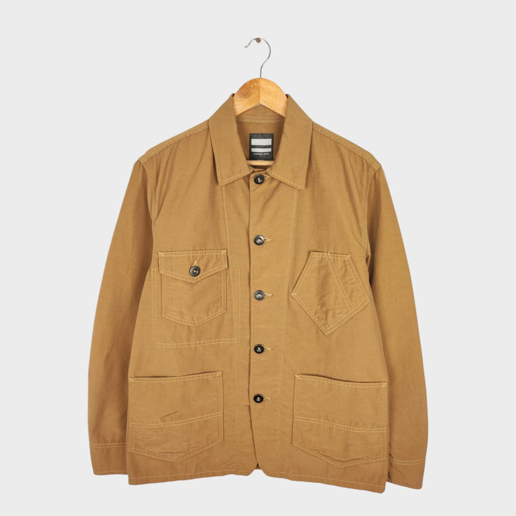 MOMOTARO Men's Golden Khaki Made in Japan Cotton/Nylon Chore Jacket
