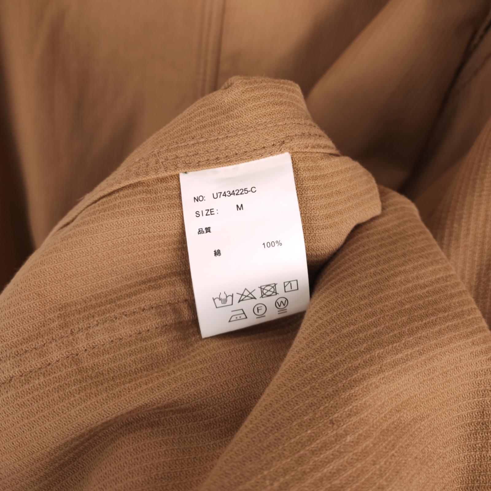 UNIVERSAL OVERALL Men's Brown Corduroy Cotton Chore Jacket