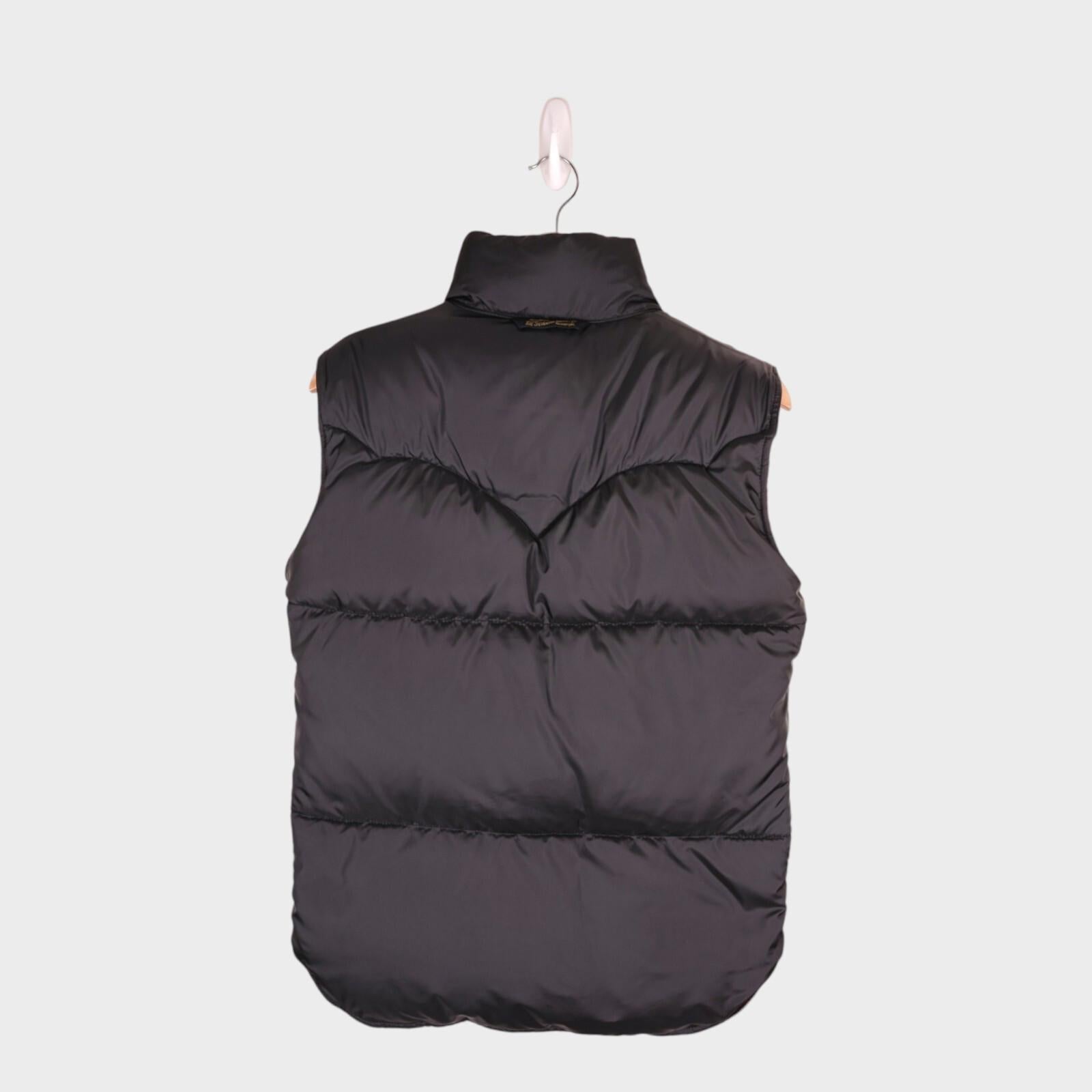 STEVENSON OVERALL Men's Buffalo Check Down Gilet