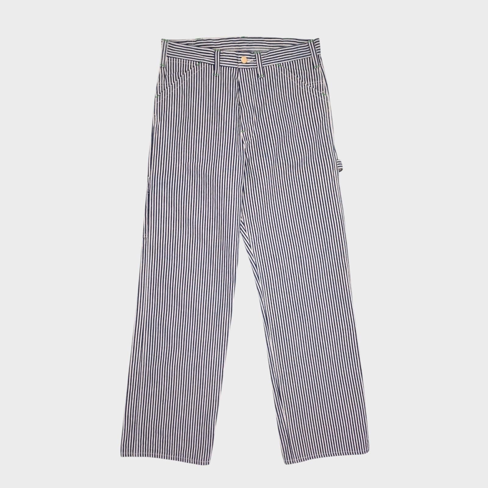 SUGAR CANE Men's Hickory Stripe High Waist Made in Japan Trousers